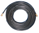 Philmore RG6100 Direct Burial Grade Type F TV Coax Cable ~ BLACK 100 Foot Length