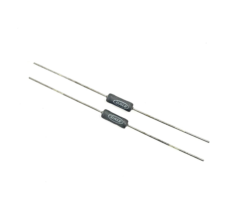 Lot of 2, Dale RS-5-0.3, 0.3 Ohm 5 Watt Wirewound Power Resistors 5W