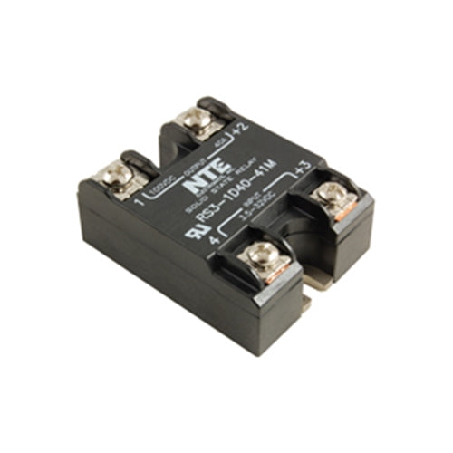 NTE RS3-1D40-41M, SPST-NO 3.5-32V DC Control Solid State Relay ~ 40A @ 1-100V DC