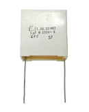 Mallory 1uF 250V DC Polyester Film Capacitors ~ MKT 1.58.50 GPF, S58105M250S - MarVac Electronics