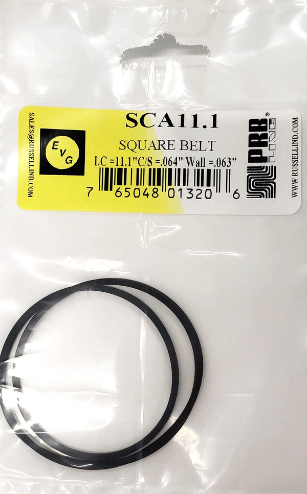 PRB SCA 11.1 Square Cut Belt for VCR, Cassette, CD Drive or DVD Drive SCA11.1