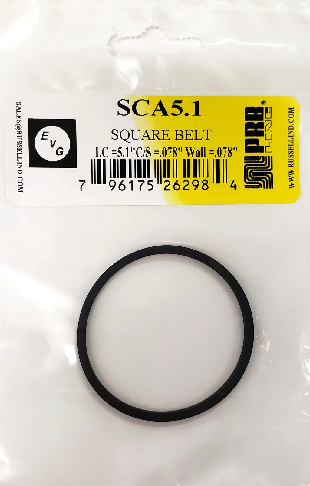 SCA5.1, PRB Square Cut Belt for VCR, Cassette, CD Drive or DVD Drive S ...