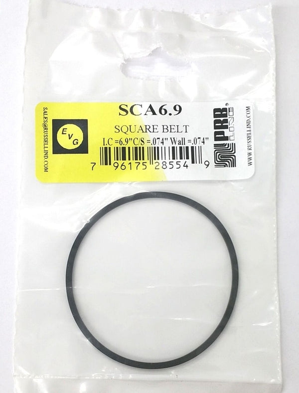 PRB SCA 6.9 Square Cut Belt for VCR, Cassette, CD Drive or DVD Drive SCA6.9