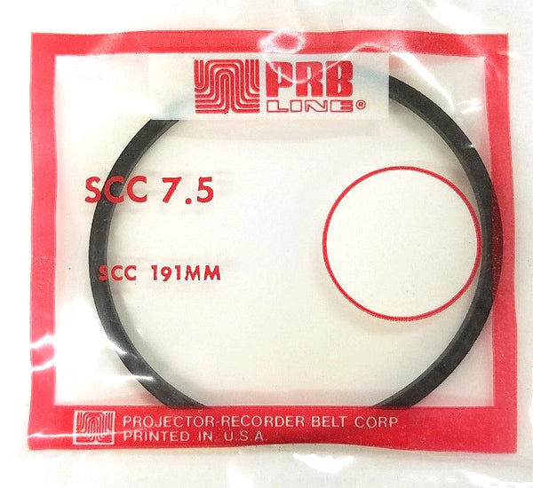 PRB SCC 7.5 Square Cut Belt for VCR, Cassette, CD Drive or DVD Drive SCC7.5