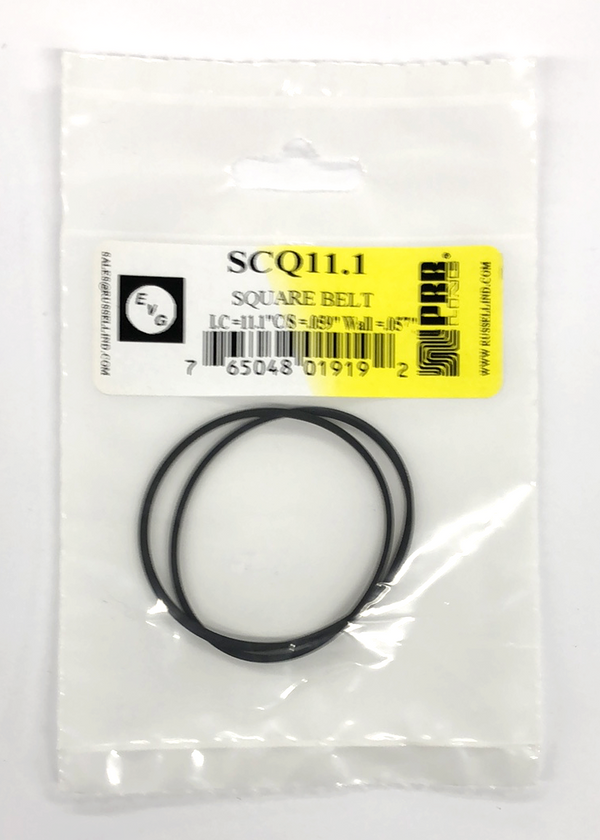 PRB SCQ 11.1 Square Cut Belt for VCR, Cassette, CD Drive or DVD Drive SCQ11.1