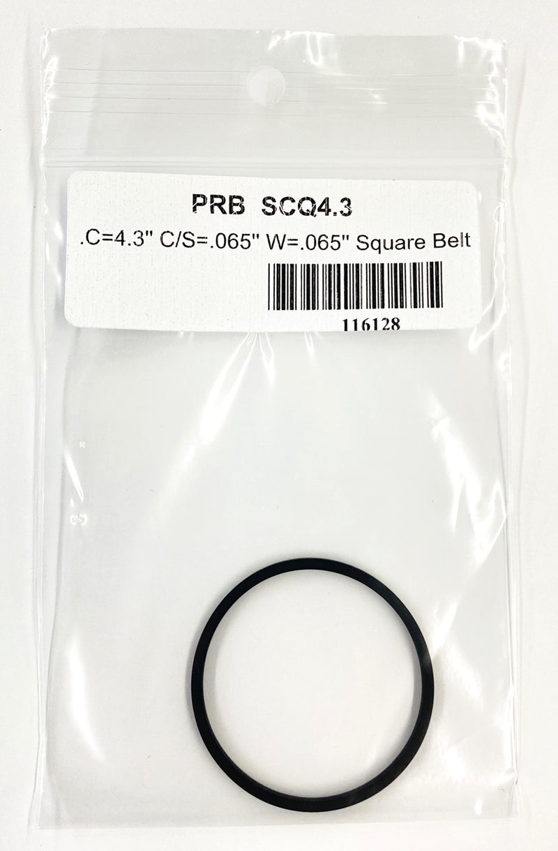 PRB SCQ 4.3 Square Cut Belt for VCR, Cassette, CD Drive or DVD Drive SCQ4.3