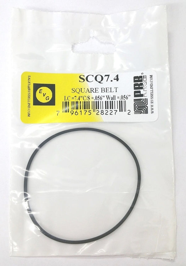 PRB SCQ 7.4 Square Cut Belt for VCR, Cassette, CD Drive or DVD Drive SCQ7.4