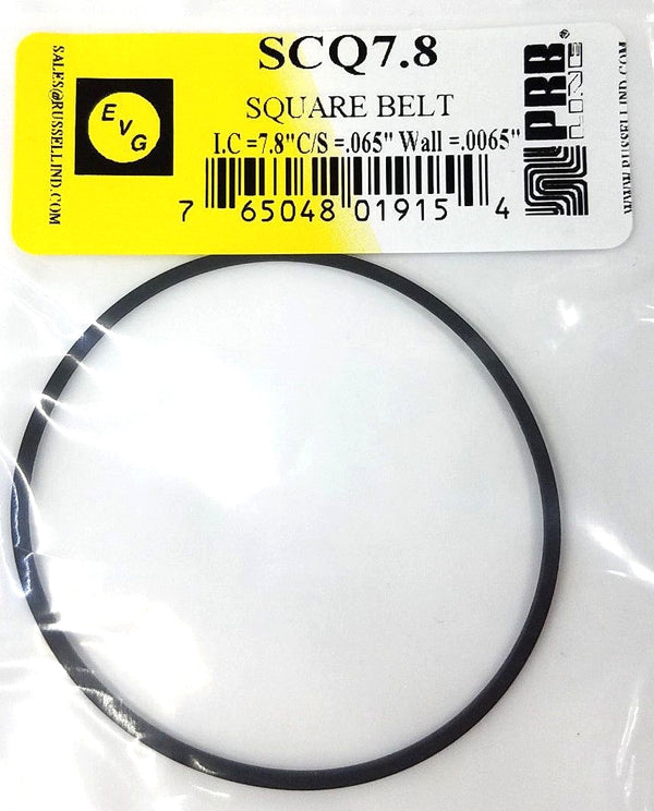 PRB SCQ 7.8 Square Cut Belt for VCR, Cassette, CD Drive or DVD Drive SCQ7.8