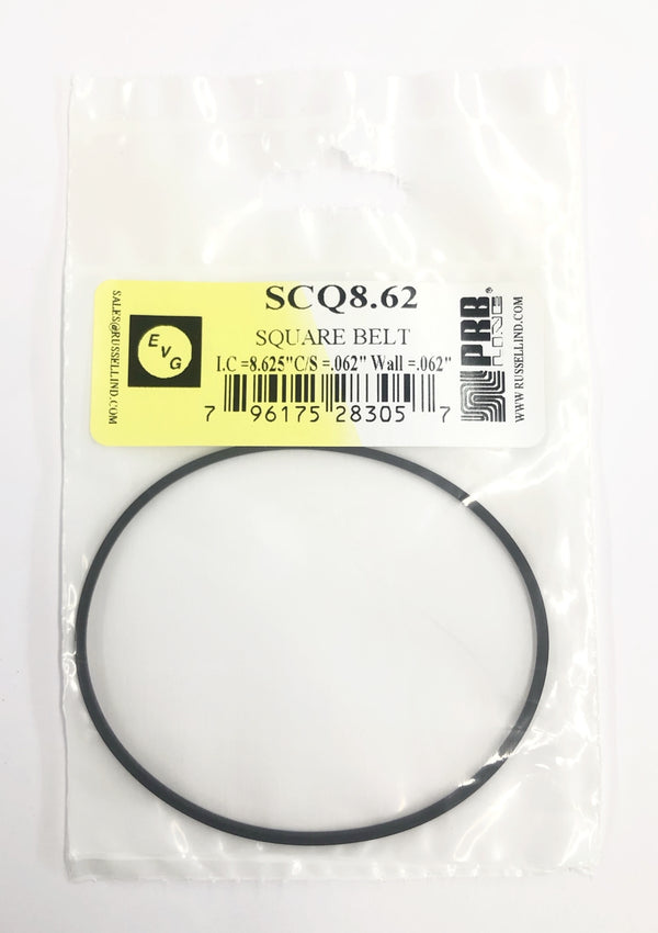 PRB SCQ 8.62 Square Cut Belt for VCR, Cassette, CD Drive or DVD Drive SCQ8.62