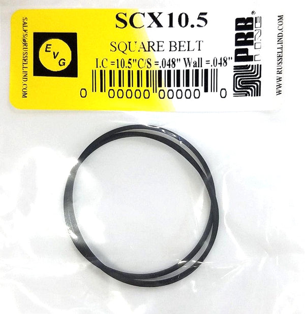 PRB SCX 10.5 Square Cut Belt for VCR, Cassette, CD Drive or DVD Drive SCX10.5