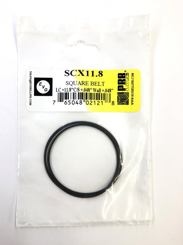 PRB SCX 11.8 Square Cut Belt for VCR, Cassette, CD Drive or DVD Drive SCX11.8