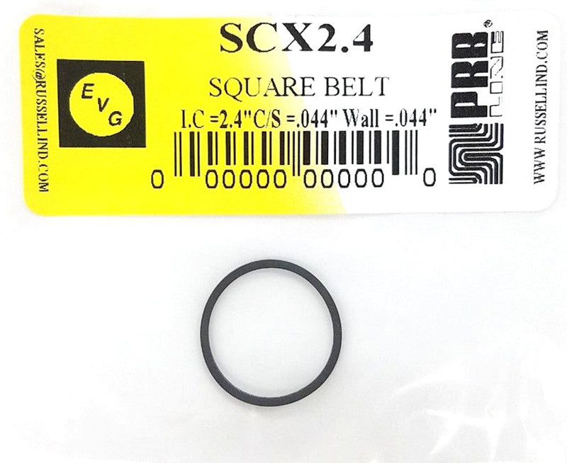 PRB SCX 2.4 Square Cut Belt for VCR, Cassette, CD Drive or DVD Drive SCX2.4