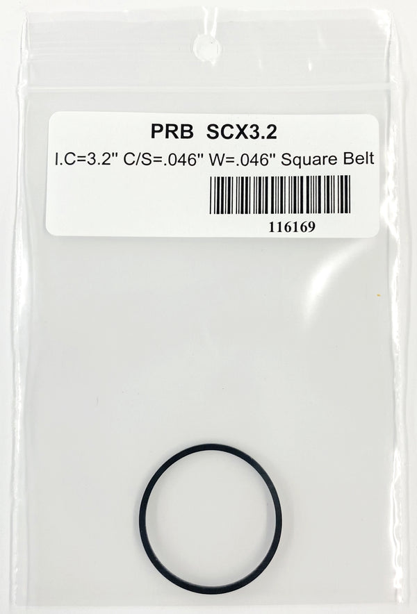 PRB SCX 3.2 Square Cut Belt for VCR, Cassette, CD Drive or DVD Drive SCX3.2