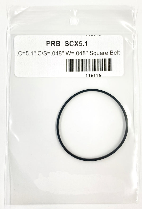 PRB SCX 5.1 Square Cut Belt for VCR, Cassette, CD Drive or DVD Drive SCX5.1