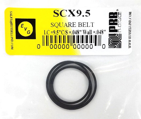 PRB SCX 9.5 Square Cut Belt for VCR, Cassette, CD Drive or DVD Drive SCX9.5