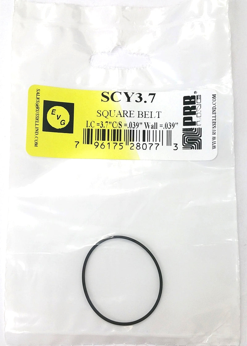 PRB SCY 3.7 Square Cut Belt for VCR, Cassette, CD Drive or DVD Drive SCY3.7