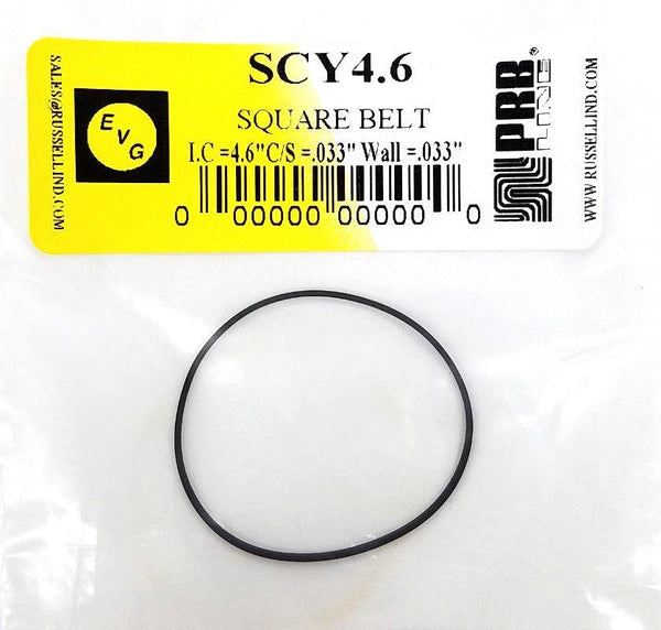 PRB SCY 4.6 Square Cut Belt for VCR, Cassette, CD Drive or DVD Drive SCY4.6
