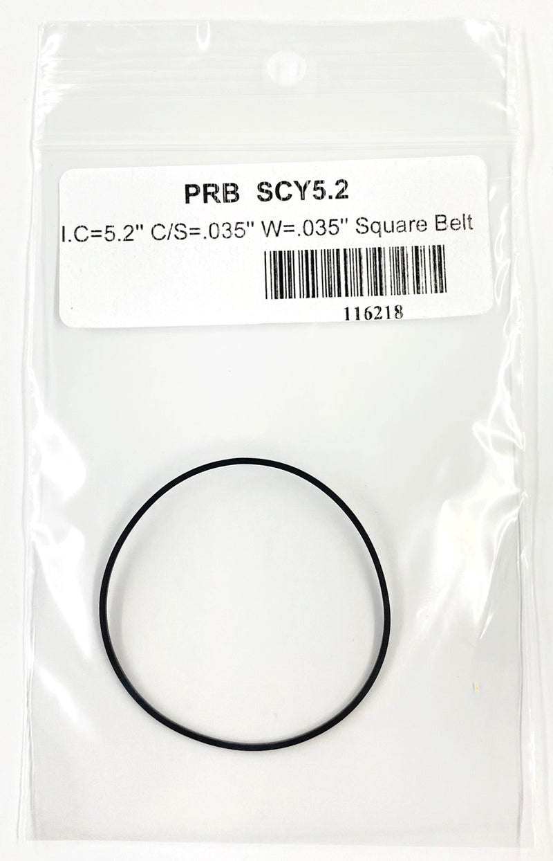 PRB SCY 5.2 Square Cut Belt for VCR, Cassette, CD Drive or DVD Drive SCY5.2