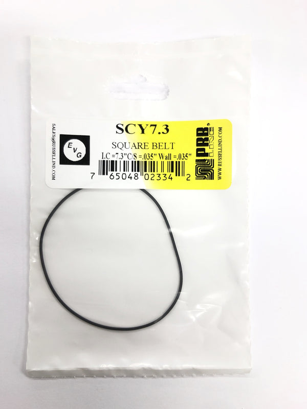 PRB SCY 7.3 Square Cut Belt for VCR, Cassette, CD Drive or DVD Drive SCY7.3