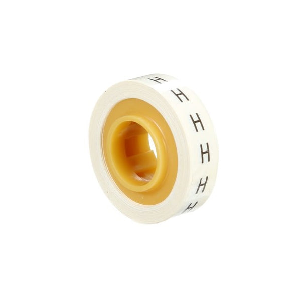 3M SDR-H, Letter "H" ScotchCode™ Wire Marking Tape Refill Roll