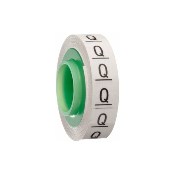 3M SDR-Q, Letter "Q" ScotchCode™ Wire Marking Tape Refill Roll
