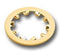 SMA-LW102-G, Gold Plated Lock Washers for SMA Connectors ~ 50 Pack