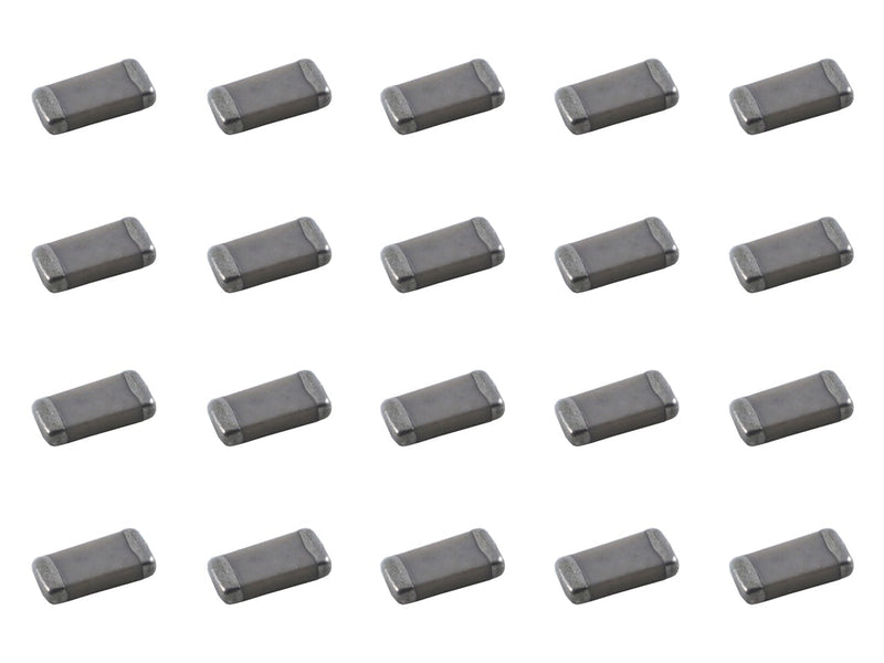 NTE SMC-1206J-331 Ceramic 330pF @ 50V NPO 1206 Surface Mount Capacitors~ 20 Pack