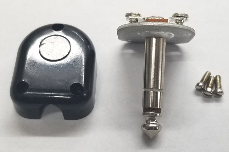 Switchcraft 230, 1/4" Stereo Right Angle Flat Plug 3-Conductor, Screw Terminals