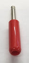 Switchcraft 245 1/4" 2 Conductor TS Mono Male Guitar Plug ~ Screw Type/Red