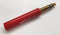 Switchcraft 482, (M642/2-2), 3-Conductor, Screw Terminals, Red Handle