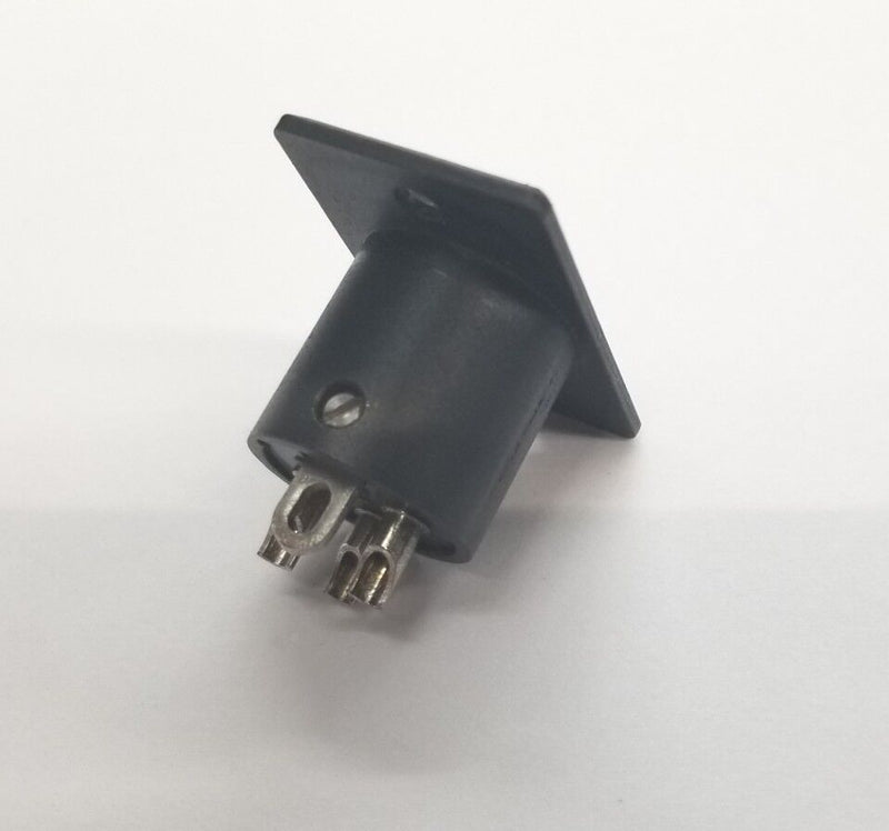 Switchcraft D3MB, 3 Pin Panel Mount Male Receptacle