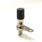 Sato Parts # T-16-B, 5.0mm Diameter Black Knob Binding Post for 26-16AWG Wire