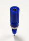 Sato Parts # T-3025-BL, Blue Female Banana & Wire Binding Post