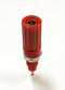 Sato Parts # T-3025-R, Red Female Banana & Wire Binding Post