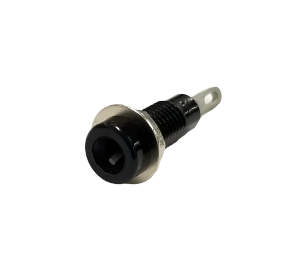 TJ-1-B, Sato Parts Black Female 0.093" Pin Tip Jack