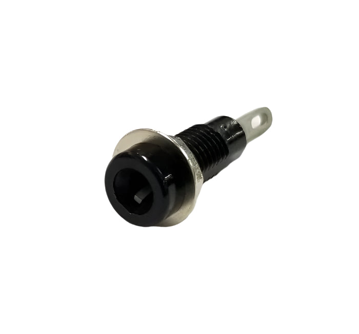 TJ-1-B, Sato Parts Black Female 0.093" Pin Tip Jack