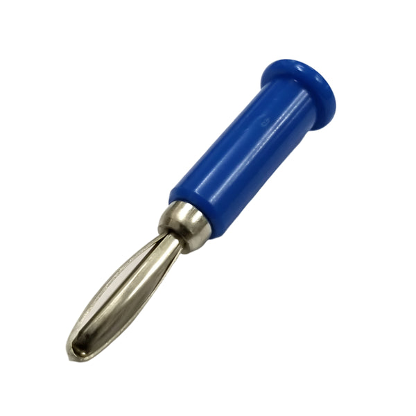 Sato Parts # TJ-560-BL, Blue Male Banana Plug ~Solder Type, 16AWG Max.