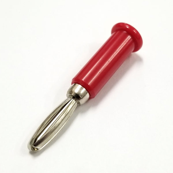 Sato Parts # TJ-560-R, Red Male Banana Plug ~Solder Type, 16AWG Max.