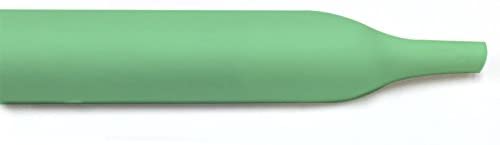 Thermosleeve HST14G100 100' Roll Polyolefin 1/4" GREEN 2:1 Heat Shrink Tubing