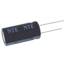 NTE VHT820M25V 820uf, 25V, 105C High Temperature Aluminum Electrolytic Capacitor, Radial Lead