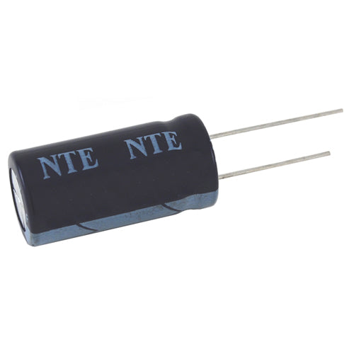 NTE VHT2.2M250 2.2uF, 250V, 105C High Temp Electrolytic Capacitor, Radial Lead