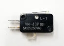 Mulon VM-43PDS1 SPDT, ON-(ON) Short Lever micro switch 5A @ 125V/250V AC