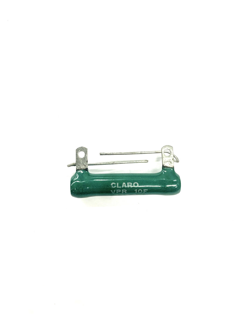 Clarostat VPR10F-8.5K, 8.5K Ohm 10 Watt, Wirewound Tubular Power Resistor 10W