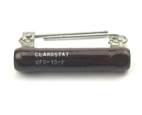 Clarostat VPR10F-225, 225 Ohm 10 Watt, Wirewound Tubular Power Resistor 10W