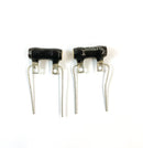 Lot of 2 Clarostat VPR5F-6K, 6K Ohm 5 Watt Wirewound Power Resistors 5W