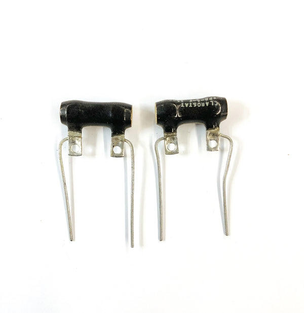 Lot of 2 Ohmite VPR5F-75, 75 Ohm 5 Watt Wirewound Power Resistors 5W