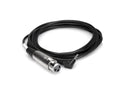 HOSA XVM-105F Camcorder Mic Cable, 3 Pin XLR Female to R/A 3.5mm TRS 5FT (1.27M)