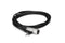HOSA XVM-105M Camcorder Microphone Cable, Right-angle 3.5 mm TRS to XLR3M, 5 ft