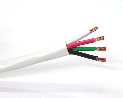 25' 4 Conductor 14 Gauge (41/30) OFC High Flex Speaker Cable ~ 4C 14AWG CMR - MarVac Electronics