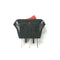 Joemex S8201-15 SPST ON-OFF, 125V RED Illuminated Rocker Switch 15A @ 125V AC
